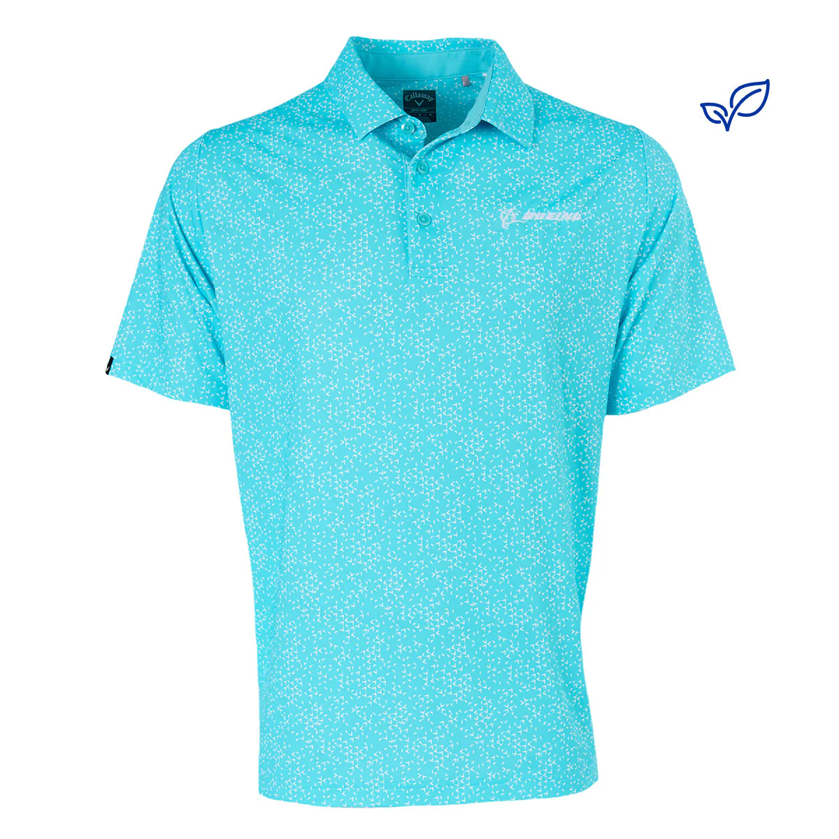 Callaway Boeing Men’s All Over Chevron Print Polo
