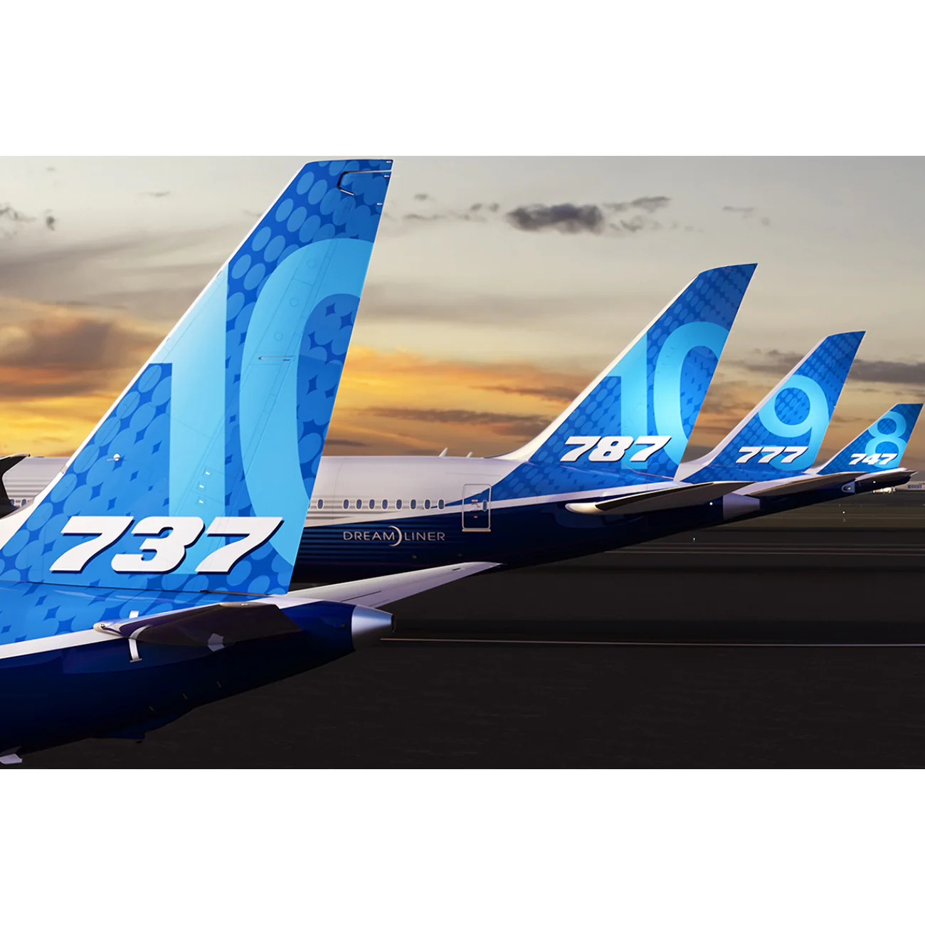 Boeing Unified 737 MAX 10 1:144 Model - Image 7